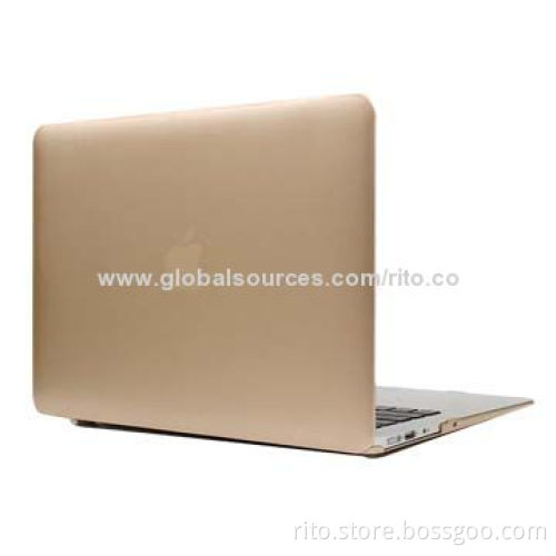 New Golden Color Rubberized Hard Case for New Macbook Pro 15"